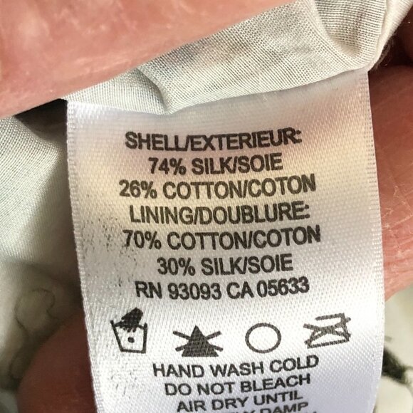 NIC & ZOE Watercolor Silk Blend Midi Skirt - Picture 10 of 10